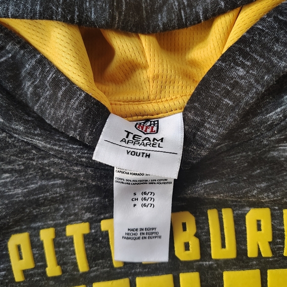 Youth Steelers hoodie (6/7) - Picture 3 of 3